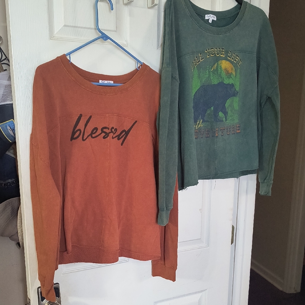 Bundle Of 2 Pretty Rebel Sweatshirts In Good Shape